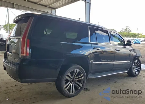 2016 Cadillac Escalade Esv Luxury z USA, uszkodzony, nr VIN 1GYS3HKJXGR111529